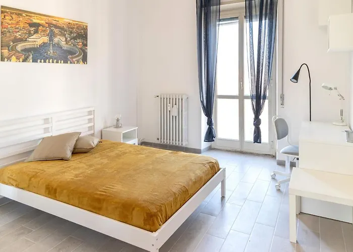 Large Family - 4 Bedrooms With Free Parking Near San Paolo Metro & By Rhr Roma
