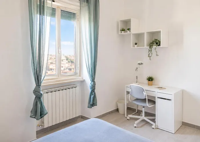 Large Family - 4 Bedrooms With Free Parking Near San Paolo Metro & By Rhr Roma