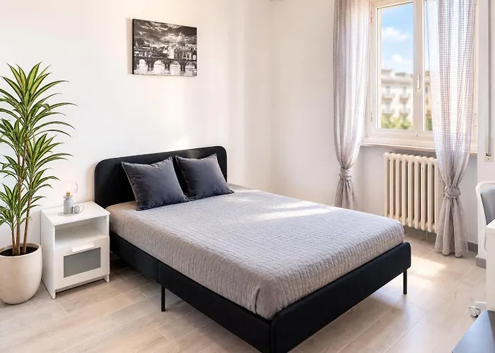 Apartamento Large Family - 4 Bedrooms With Free Parking Near San Paolo Metro & By Rhr *